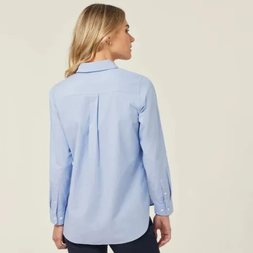 Picture of NNT Ladies Chambray Long Sleeve Relaxed Shirt